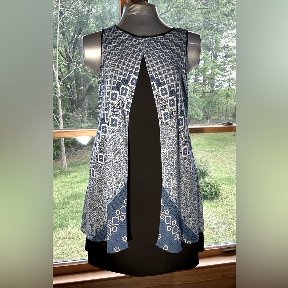 New York Clothing Co. Batik Style Dress Ladies SZ 12